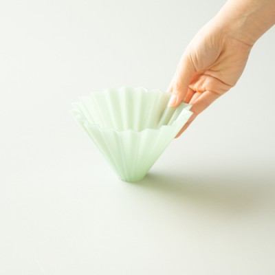 ORIGAMI - Dripper Air M Matowy zielony - zdjęcie 2