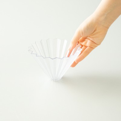 ORIGAMI - Dripper Air M Przezroczysty - zdjęcie 2