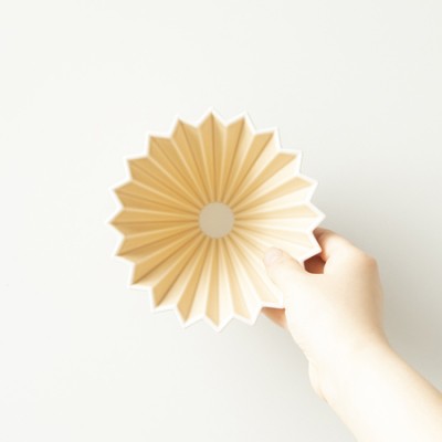 ORIGAMI - Dripper M Beżowy - zdjęcie 3
