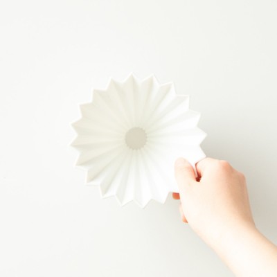 ORIGAMI - Dripper M Biały - zdjęcie 4