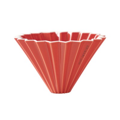 ORIGAMI - Dripper M Czerwony - zdjęcie 1