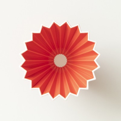 ORIGAMI - Dripper M Czerwony - zdjęcie 3