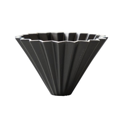ORIGAMI - Dripper M Matowy czarny - zdjęcie 1