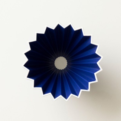 ORIGAMI - Dripper M Matowy granatowy - zdjęcie 3