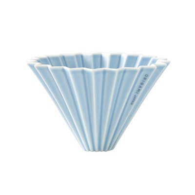 ORIGAMI - Dripper M Matowy niebieski - zdjęcie 1