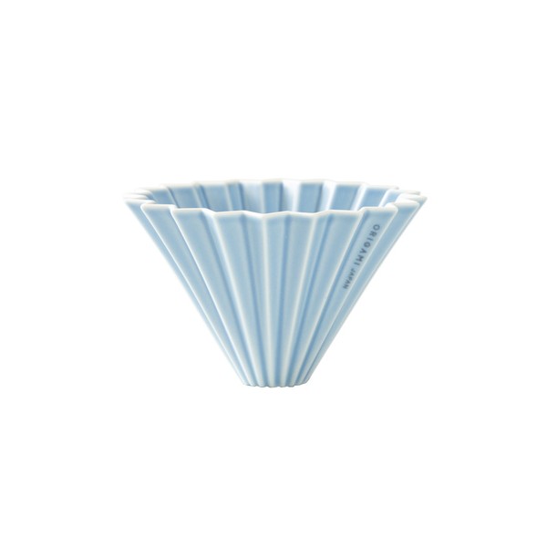 ORIGAMI - Dripper M Matowy niebieski