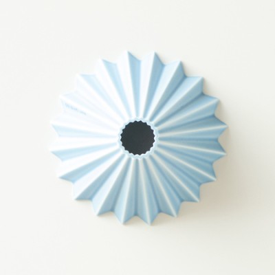 ORIGAMI - Dripper M Matowy niebieski - zdjęcie 3