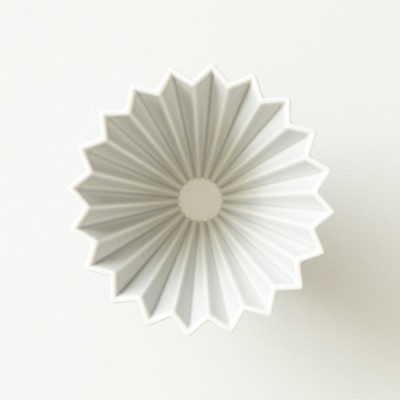 ORIGAMI - Dripper M Matowy szary - zdjęcie 4