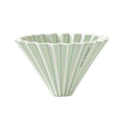 ORIGAMI - Dripper M Matowy zielony - zdjęcie 1
