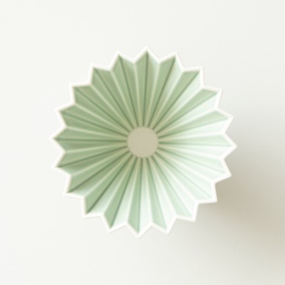 ORIGAMI - Dripper M Matowy zielony - zdjęcie 4