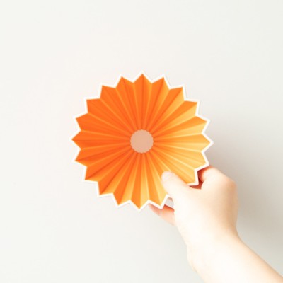 ORIGAMI - Dripper M Pomarańczowy - zdjęcie 3