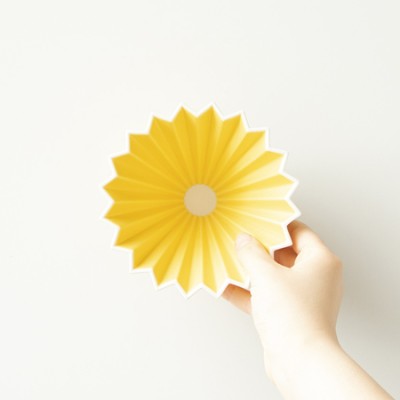 ORIGAMI - Dripper M Żółty - zdjęcie 2