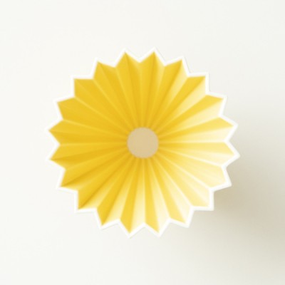 ORIGAMI - Dripper M Żółty - zdjęcie 4