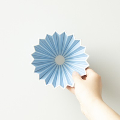ORIGAMI - Dripper S Matowy niebieski - zdjęcie 3