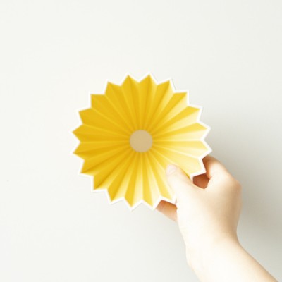 ORIGAMI - Dripper S Żółty - zdjęcie 3