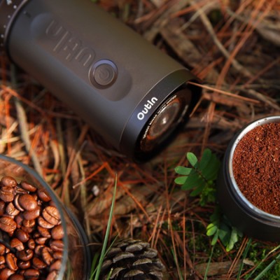 Outin - Fino grinder - Młynek automatyczny - Brązowy - zdjęcie 3