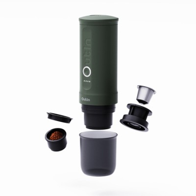 Outin - Nano Espresso Maker - Przenośny ekspres Forest Green - zdjęcie 2