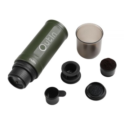 Outin - Nano Espresso Maker - Przenośny ekspres Forest Green - zdjęcie 3