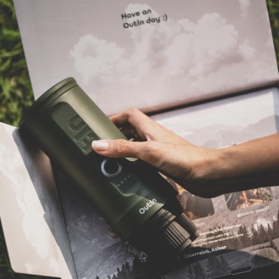Outin - Nano Espresso Maker - Przenośny ekspres Forest Green - zdjęcie 4