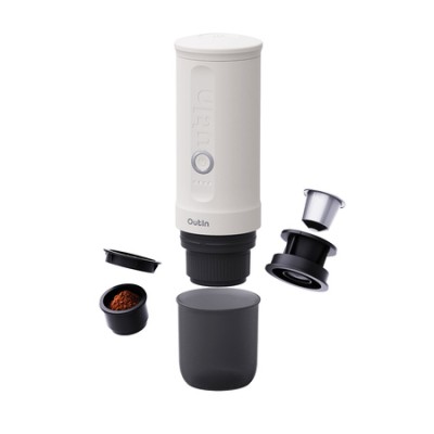 Outin - Nano Espresso Maker - Przenośny ekspres Pearl White - zdjęcie 2