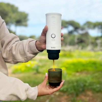 Outin - Nano Espresso Maker - Przenośny ekspres Pearl White - zdjęcie 5