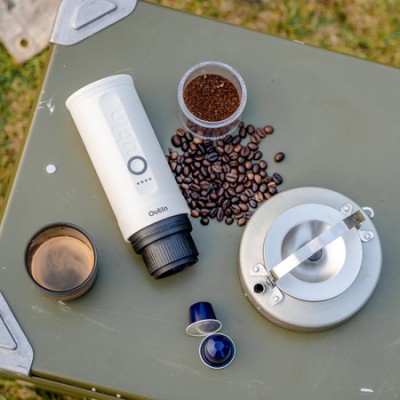 Outin - Nano Espresso Maker - Przenośny ekspres Pearl White - zdjęcie 6