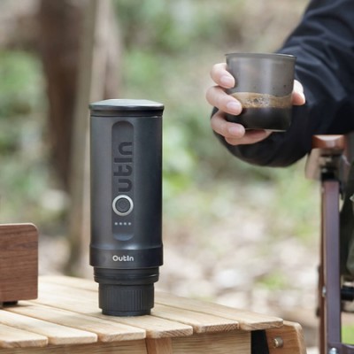 Outin - Nano Espresso Maker - Przenośny ekspres Space Grey - zdjęcie 4