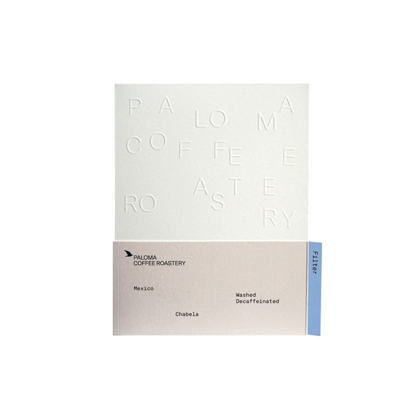 Paloma - kawa ziarnista bezkofeinowa Meksyk Chabela Decaf Washed Filter 250 g