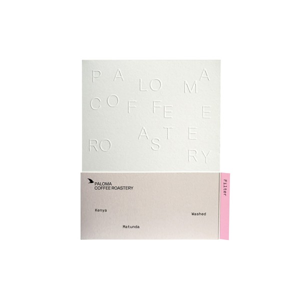 Paloma - kawa ziarnista Kenia Matunda Washed Filter 250 g