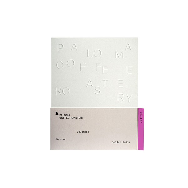 Paloma - kawa ziarnista Kolumbia Golden Huila Washed Filter 250 g