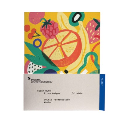 Paloma - kawa ziarnista Kolumbia Sudan Rume Finca Amigos Double Fermentation Washed Filter 200 g - zdjęcie 1