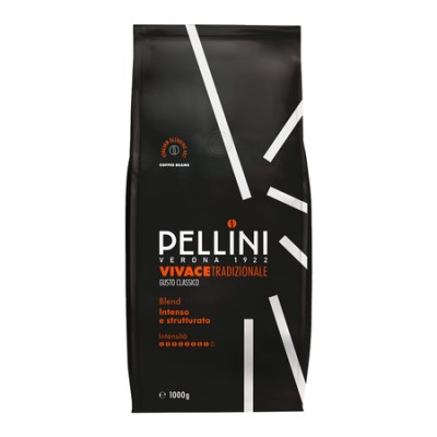 Pellini - kawa ziarnista Vivance Tradizionale Espresso 1 kg - zdjęcie 1