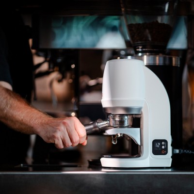 PUQ - Q GEN6 58mm Matt White - Tamper automatyczny - zdjęcie 3