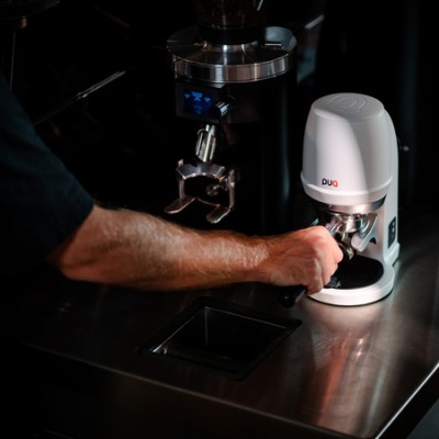 PUQ - Q GEN6 58mm Matt White - Tamper automatyczny - zdjęcie 5