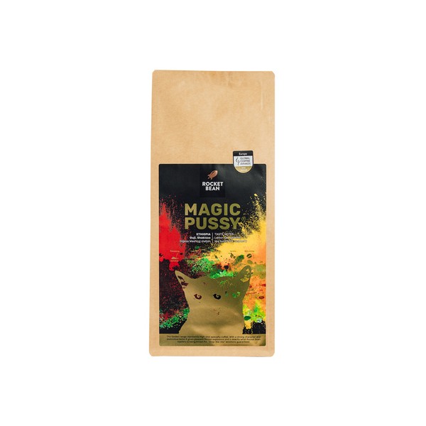 Rocket Bean - kawa ziarnista Magic Pussy Etiopia Guji Shakisso Natural Espresso 1 kg