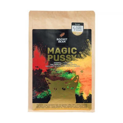 Rocket Bean - kawa ziarnista Magic Pussy Etiopia Guji Shakisso Natural Espresso 200 g - zdjęcie 1