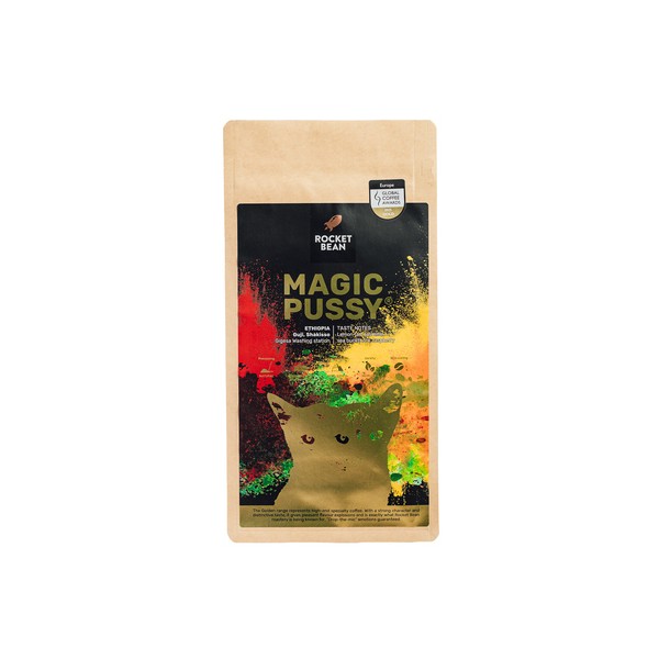 Rocket Bean - kawa ziarnista Magic Pussy Etiopia Guji Shakisso Natural Espresso 500 g