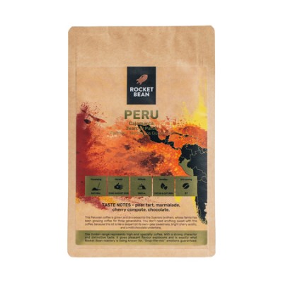 Rocket Bean - kawa ziarnista Peru Hermanos Guerreros Natural Filter 200 g - zdjęcie 1