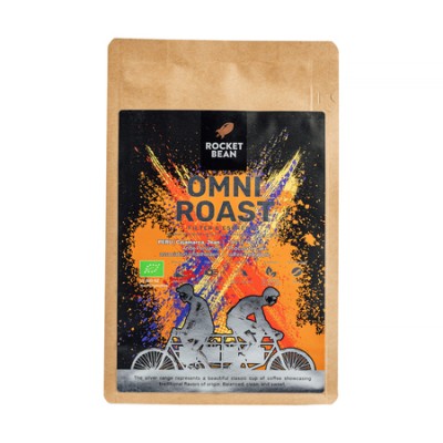 Rocket Bean - kawa ziarnista Peru Organic Washed Omniroast 200 g - zdjęcie 1