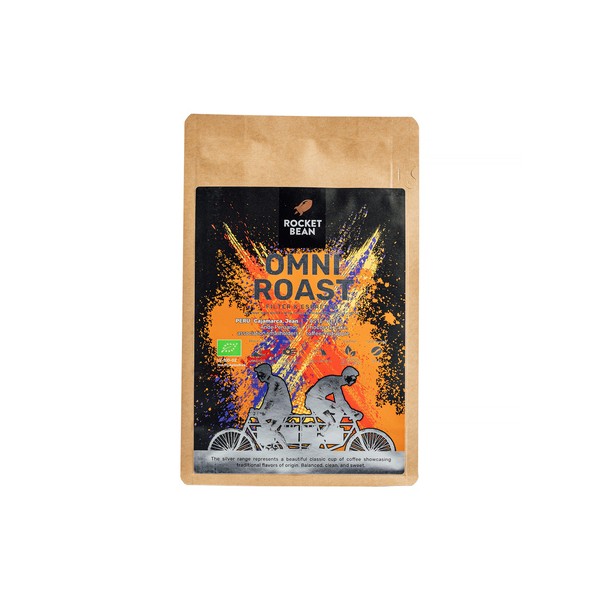 Rocket Bean - kawa ziarnista Peru Organic Washed Omniroast 200 g