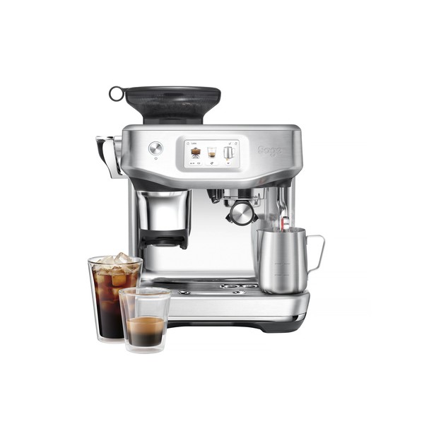 Sage - ekspres ciśnieniowy SES882BSS The Barista Touch Impress + Cold Extraction Srebrny