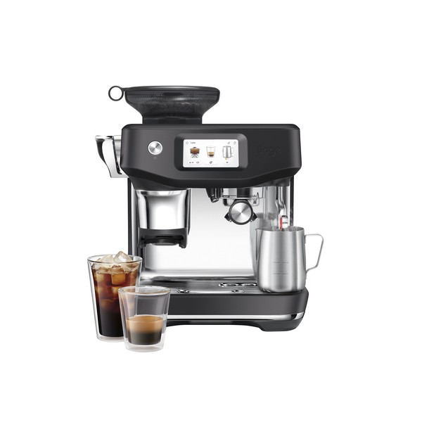 Sage - ekspres ciśnieniowy SES882BTR The Barista Touch Impress + Cold Extraction Czarny
