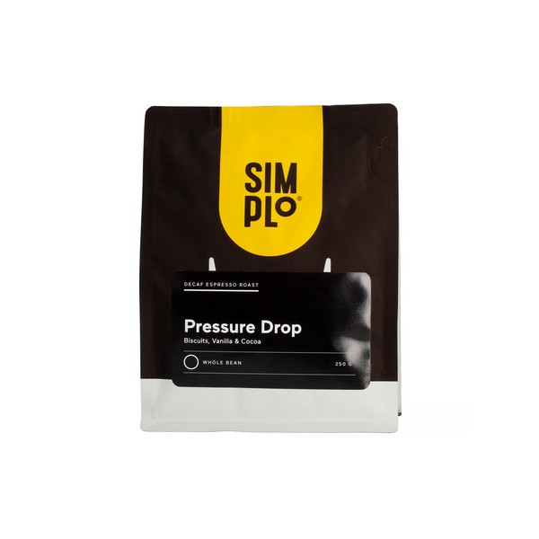 SIMPLo - kawa ziarnista bezkofeinowa Brazylia Pressure Drop Espresso 250 g