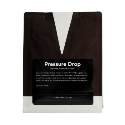 SIMPLo - kawa ziarnista bezkofeinowa Brazylia Pressure Drop Espresso 250 g - zdjęcie 2