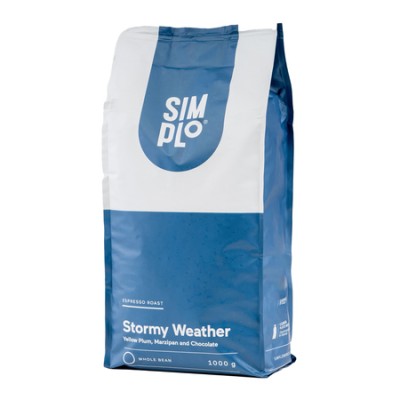 SIMPLo - kawa ziarnista Stormy Weather Espresso 1 kg - zdjęcie 1