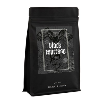 Solberg & Hansen - kawa ziarnista Black Espresso Bukisu Vol. 12 Espresso 250 g - zdjęcie 1