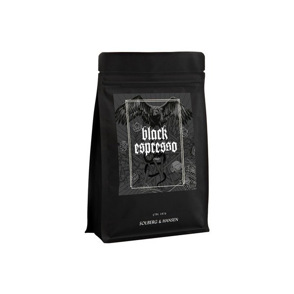 Solberg & Hansen - kawa ziarnista Black Espresso Bukisu Vol. 12 Espresso 250 g
