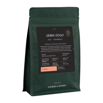 Solberg & Hansen - kawa ziarnista Etiopia Guji Gerba Dogo Washed Filter 250 g - zdjęcie 1