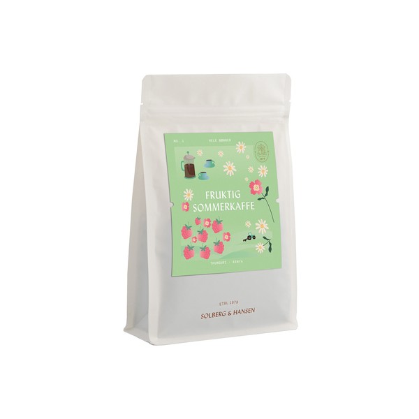 Solberg & Hansen - kawa ziarnista Fruktig Sommerkaffe Kenia Thunguri Washed Filter 250 g