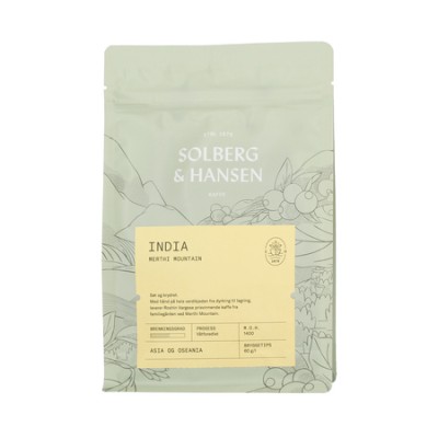 Solberg & Hansen - kawa ziarnista Indie Merthi Mountain Filter 250 g - zdjęcie 1